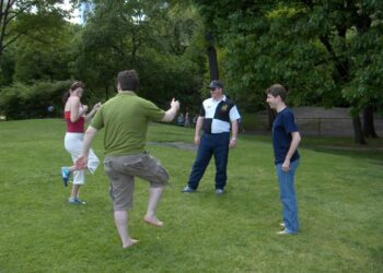 Did you ever learn to play Hacky Sack?