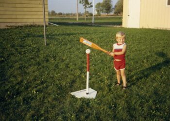 Did you ever play wiffle ball at night?