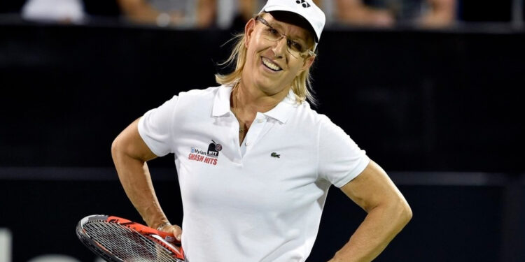How many times did Martina Navratilova win the Wimbledon Singles Championship?