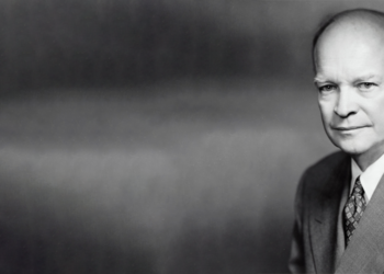 Dwight Eisenhower won the presidential election twice against which opponent during the 1950s?